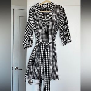 Tanya Taylor Gingham Dress🖤🤍